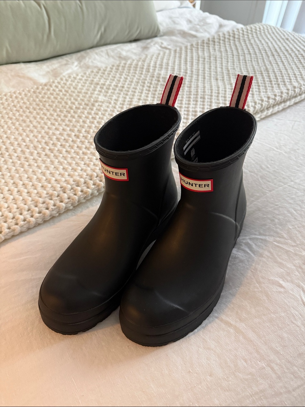 Hunter Black Rain Boots